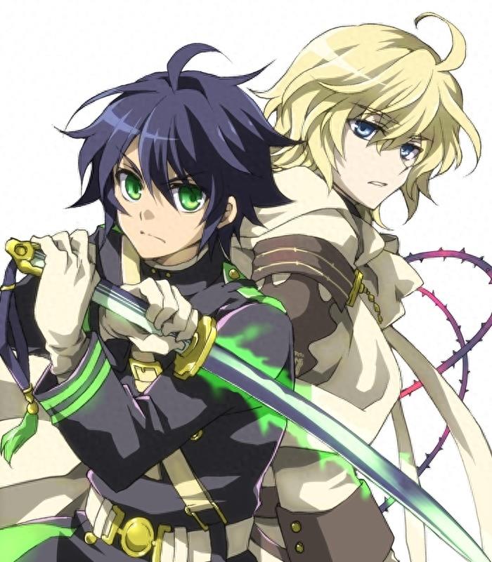 终结的炽天使里的最佳CP,百夜米迦尔和百夜优一郎基情满满