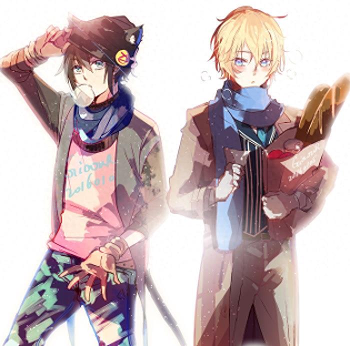 终结的炽天使里的最佳CP,百夜米迦尔和百夜优一郎基情满满