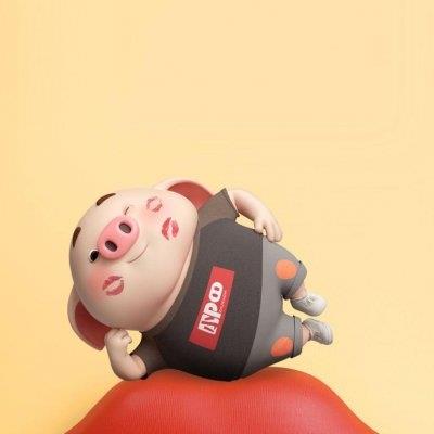 猪年头像可爱卡通图片大全