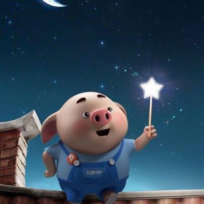 猪年头像可爱卡通图片大全