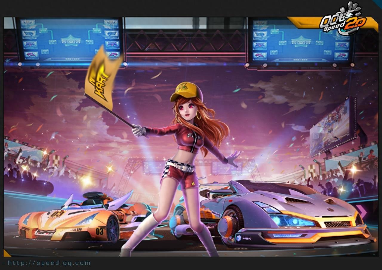 QQ飞车手游,最美小橘子图片大全(下)!