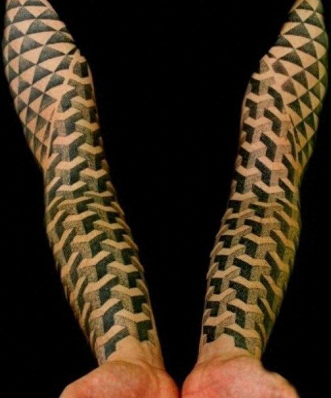 世界上最恐怖的纹身，看完后整个人都不好了