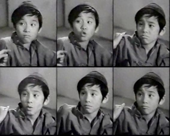 中国香港第一个亚洲影帝——姜大卫,小时候的相片很有气质很乖巧