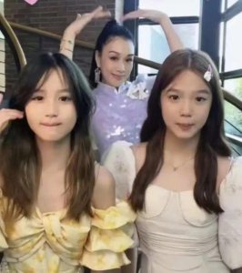 ​钟丽缇俩女儿近照曝光，妥妥大美女！网友：不输香港女神