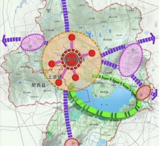 ​上派镇一一合肥西南中心的主城