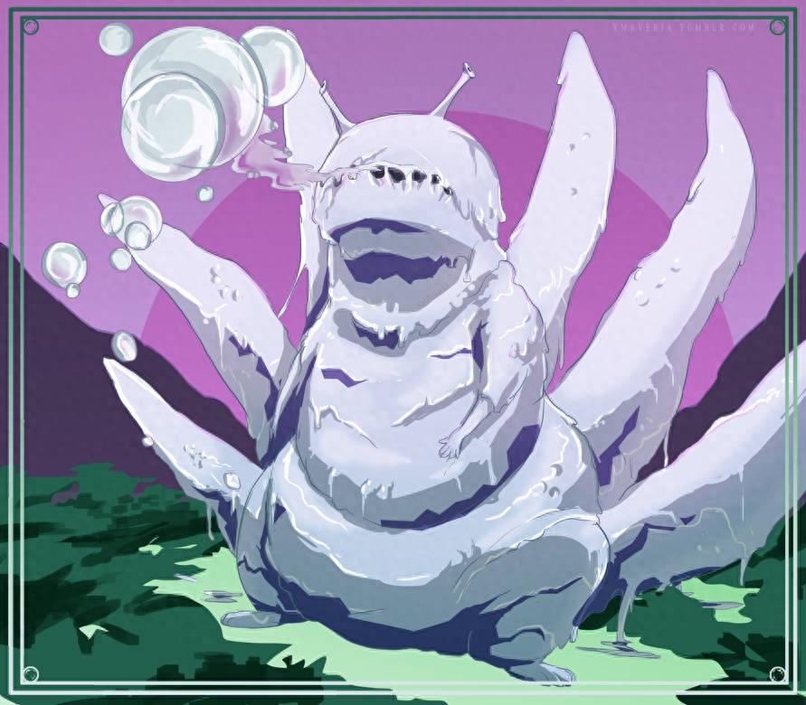 火影忍者九大尾兽霸气组图,八尾和九喇嘛莫名呆萌