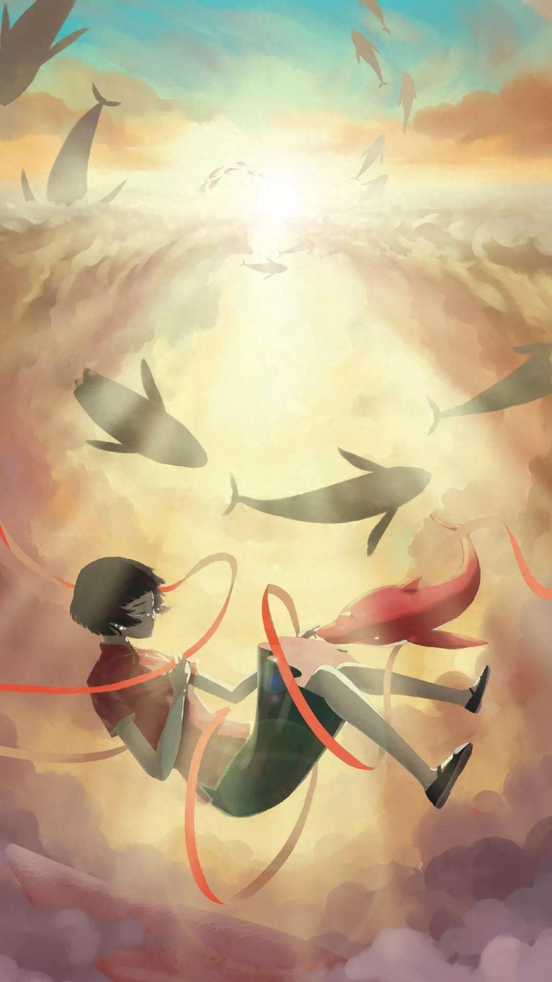 十张大鱼海棠手机壁纸，每一张都很唯美