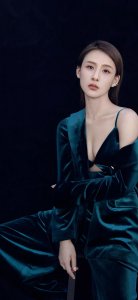 ​美女明星贾青高清壁纸写真，明艳动人，撩人心怀