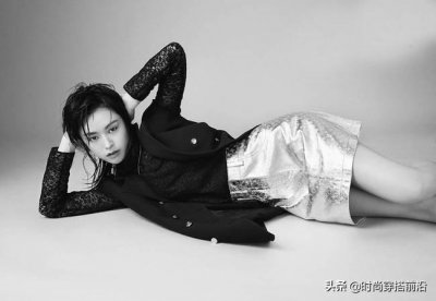 ​港女文咏珊写真大片曝光，慵懒个性帅到没脾气，确毁在了发型上