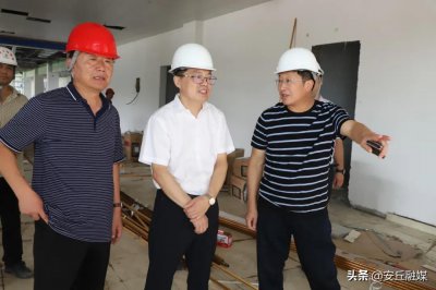 ​安丘市委书记、市人大常委会主任李新阁带队调研重点项目建设推进情况