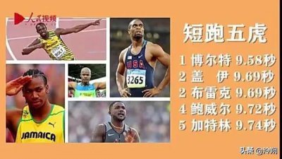 ​怀念一下男子百米史上最辉煌的时代-百米五虎的时代