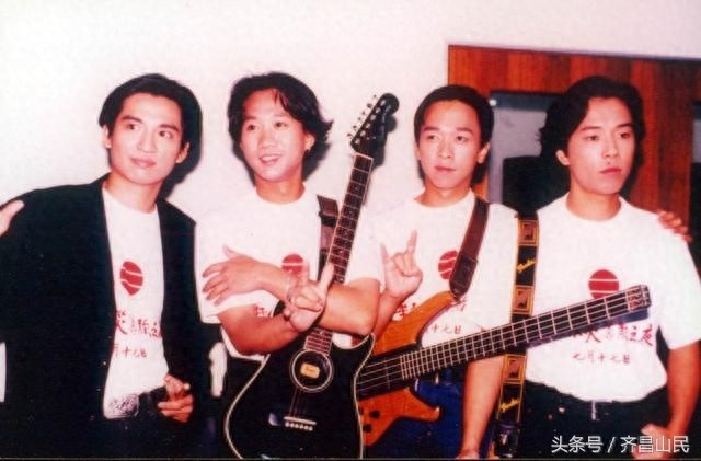 BEYOND黄家驹罕见高清照片,铁杆歌迷都不一定看过!