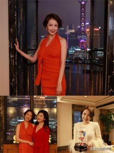 ​赵若虹过46岁生日，和平饭店摆宴席，杨蕾、杨乐两好闺蜜相伴