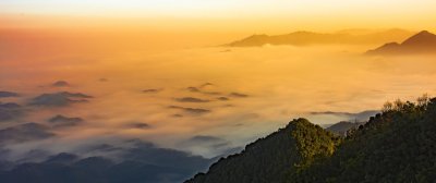 ​四川卧龙保护区内的高山明珠“甘海子”