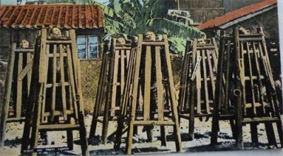 ​古代酷刑站笼，站两天就可能把人站死