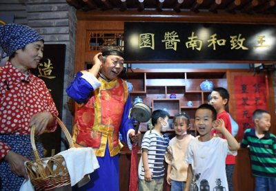 ​老字号直播带货，非遗日里叫卖“王致和”