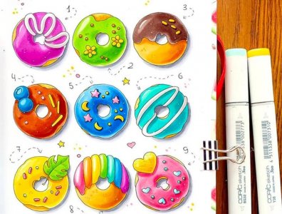 ​手绘｜20例马克笔手绘作品欣赏，每一张都是临摹的好素材