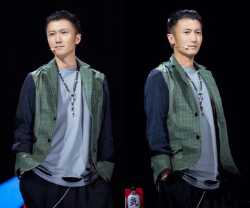 ​谢霆锋潮流造型，丸子头+西装，男人味十足！40岁变身潮男