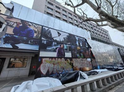 ​实探Supreme中国首店：装修已接近尾声，预估月底正式营业