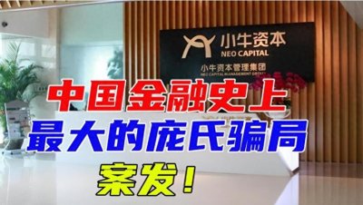 ​小牛资本案揭秘：中国最大庞氏骗局始末