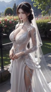 ​陆雪琪和张小凡有情人终成眷属，步入婚姻殿堂