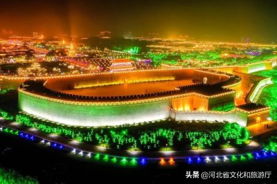 ​影像记录丨河北正定：古城夜景美如画