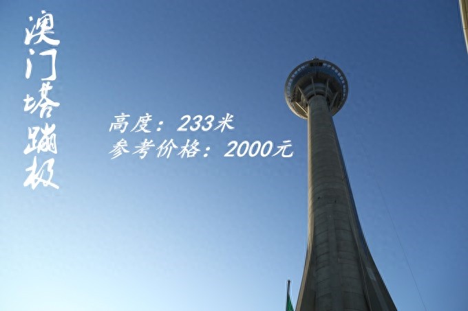 国内旅游八大蹦极，最后一个王者级别