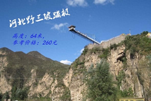 国内旅游八大蹦极，最后一个王者级别