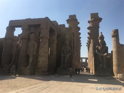 非洲 埃及 卢克索 卢克索神庙
