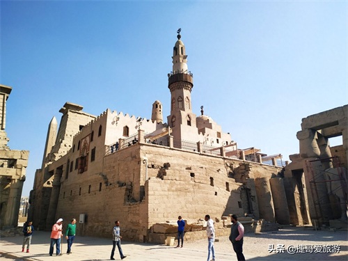 非洲 埃及 卢克索 卢克索神庙