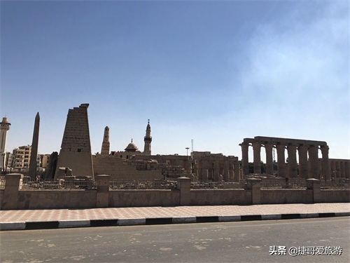 非洲 埃及 卢克索 卢克索神庙