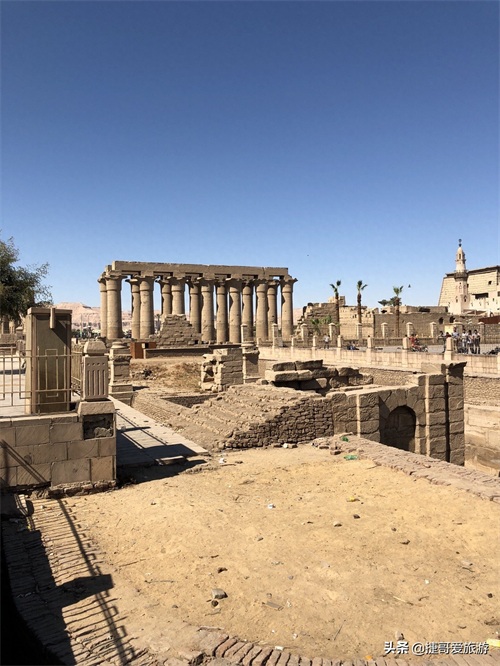 非洲 埃及 卢克索 卢克索神庙