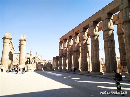 非洲 埃及 卢克索 卢克索神庙