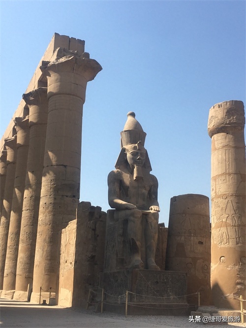 非洲 埃及 卢克索 卢克索神庙