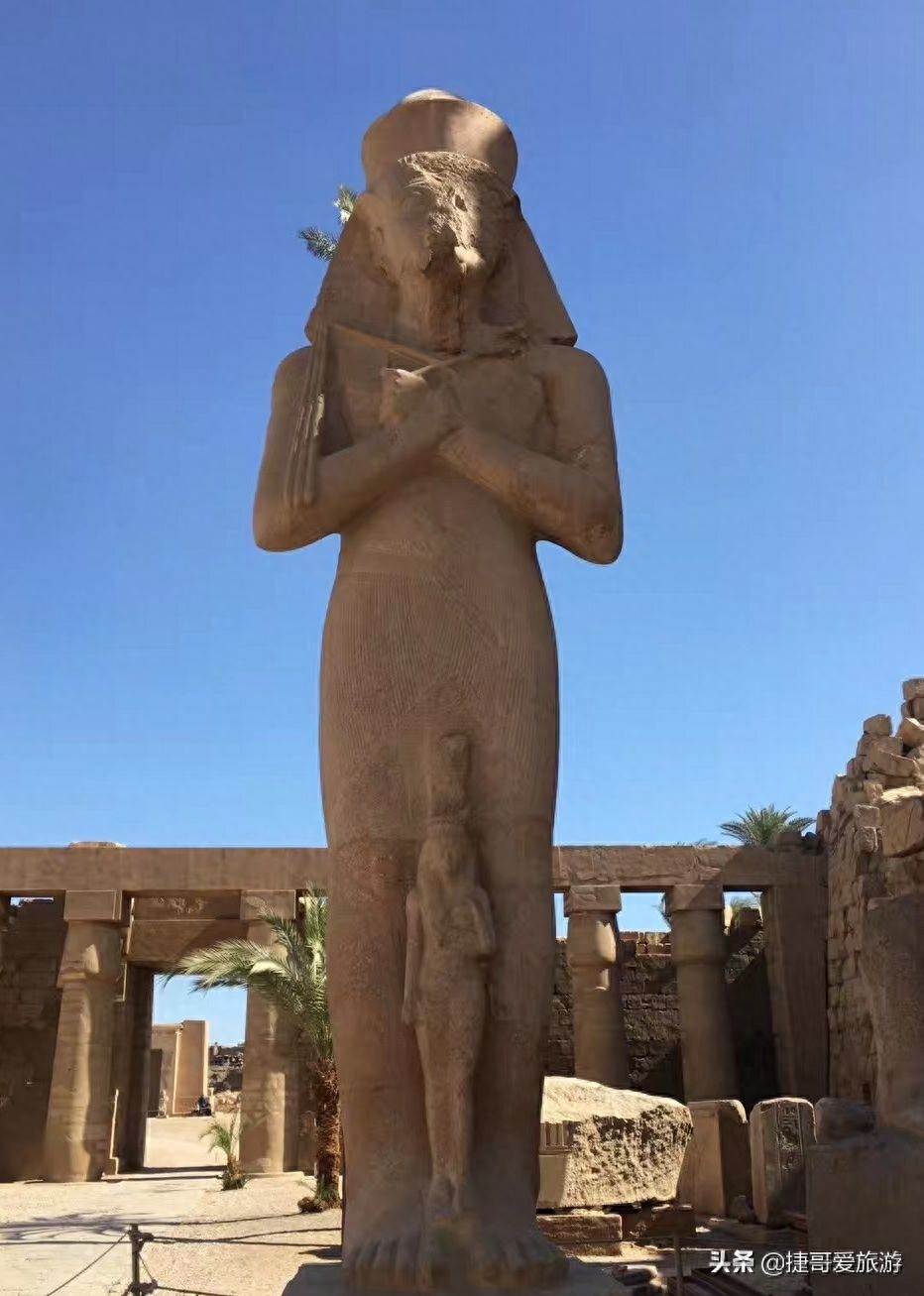 非洲 埃及 卢克索 卢克索神庙