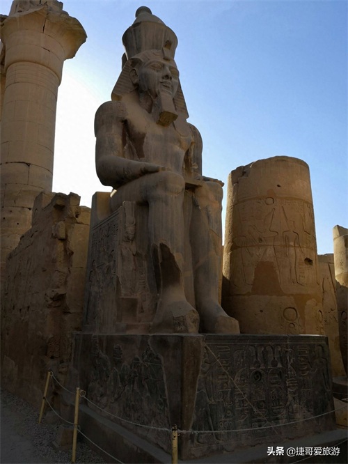 非洲 埃及 卢克索 卢克索神庙