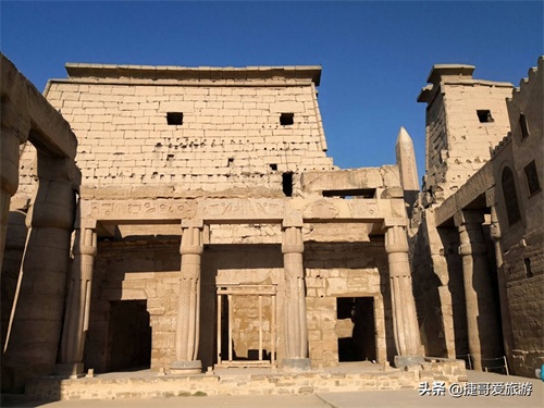 非洲 埃及 卢克索 卢克索神庙