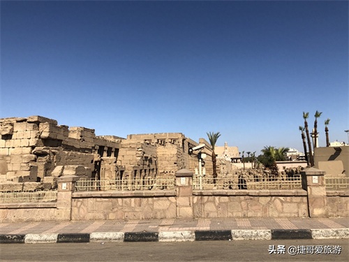 非洲 埃及 卢克索 卢克索神庙