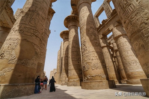 非洲 埃及 卢克索 卢克索神庙