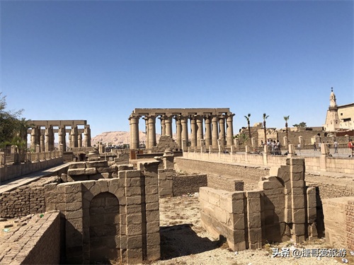 非洲 埃及 卢克索 卢克索神庙