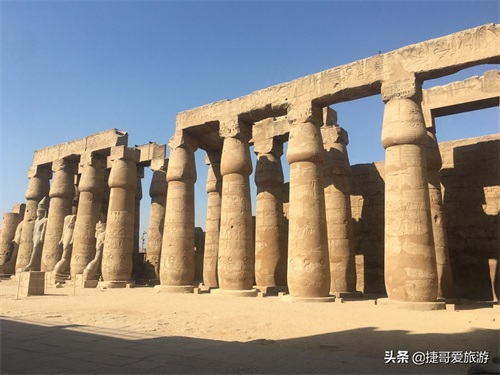 非洲 埃及 卢克索 卢克索神庙