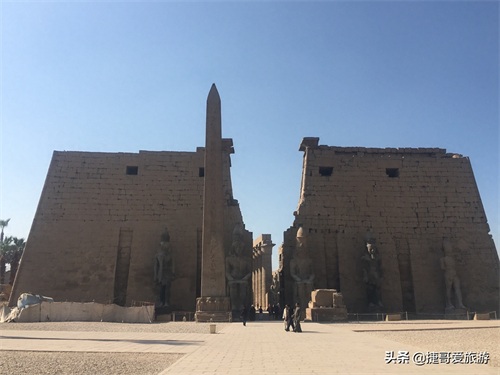 非洲 埃及 卢克索 卢克索神庙