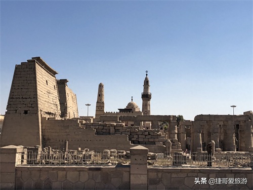 非洲 埃及 卢克索 卢克索神庙