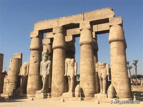 非洲 埃及 卢克索 卢克索神庙