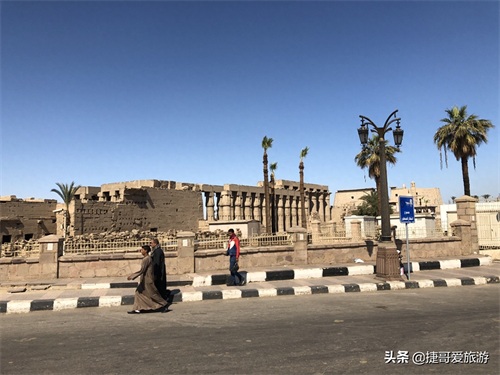 非洲 埃及 卢克索 卢克索神庙