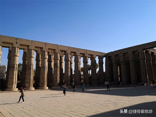 非洲 埃及 卢克索 卢克索神庙