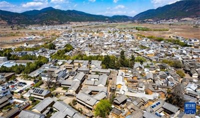 ​茶马古道沙溪古镇迎客来