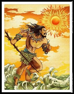 ​夸父逐日，何其悲壮